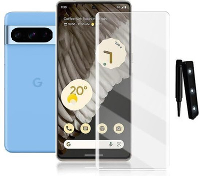 Bodoma Edge To Edge Tempered Glass for Google Pixel 8 Pro 5G(Pack of 1)