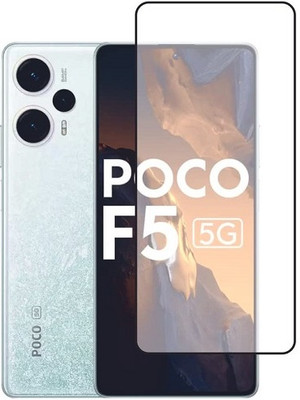 ChutPutMart Edge To Edge Tempered Glass for Poco F5 5G Screen Protector Full HD(Pack of 1)