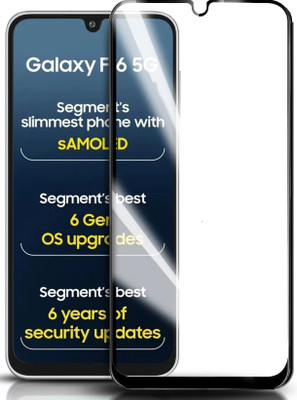 AuraX Edge To Edge Tempered Glass for SAMSUNG Galaxy F16 5G(Pack of 1)