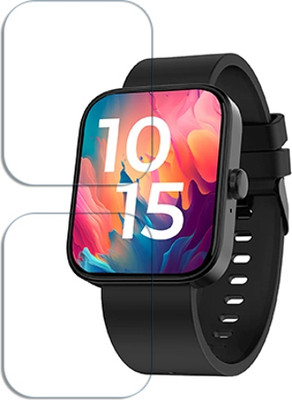 ARBAN Edge To Edge Tempered Glass for CrossBeats Ignite GRIT Smart Watch, 1.83 inch SMARTWATCH SCREEN GUARD(Pack of 2)