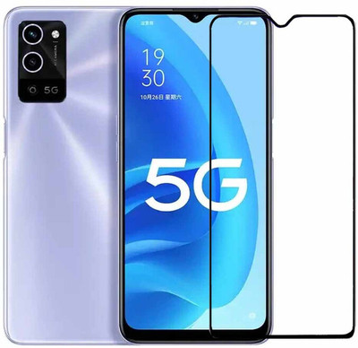 Expromium Edge To Edge Tempered Glass for Oppo A56 5G(Pack of 1)