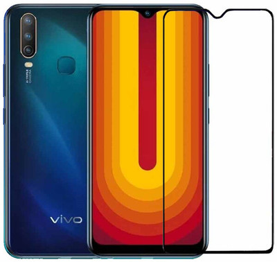 Expromium Edge To Edge Tempered Glass for Vivo U10(Pack of 1)