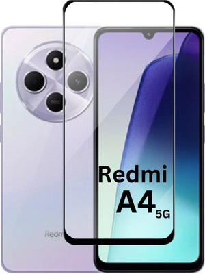 KWINE CASE Edge To Edge Tempered Glass for Mi Redmi A4 5G/Poco C75 5G(Pack of 1)
