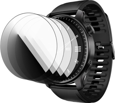 HIDEOUS Edge To Edge Tempered Glass for boAt Ultima Prime Smartwatch(Pack of 4)