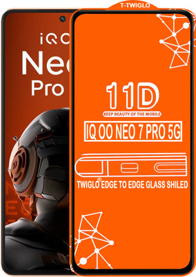 Flipkart SmartBuy Edge To Edge Tempered Glass for IQOO NEO 7 PRO 5G(Pack of 1)