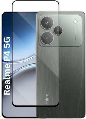 KWINE CASE Edge To Edge Tempered Glass for Realme P4 5G(Pack of 1)