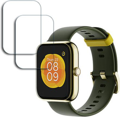 ARBAN Edge To Edge Tempered Glass for boAt Mystiq 1.57 inch SMARTWATCH SCREEN GUARD(Pack of 2)