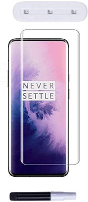 Mersal Edge To Edge Tempered Glass for OnePlus 7 Pro, UV Glass Full Body 9H Tempered Glass, Full Edge-to-Edge Screen Protector(Pack of 1)