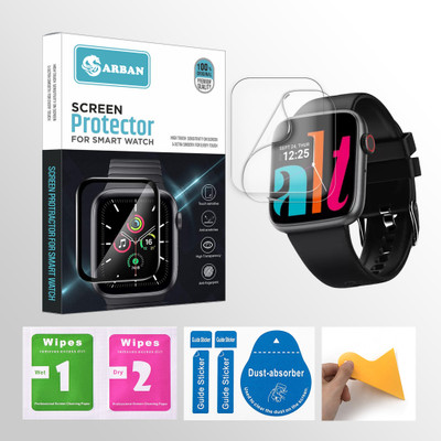 ARBAN Edge To Edge Tempered Glass for alt Lit 1.85 inch Smartwatch 2 PROTECTOR + 2 WIPES + 2 DUST REMOVAL STICKER + 1 WIPER(Pack of 2) ARBAN Edge To Edge Tempered Glass for alt Lit 1.85 inch Smartwatch 2 PROTECTOR + 2 WIPES + 2 DUST REMOVAL STICKER + 1 WIPER(Pack of 2)