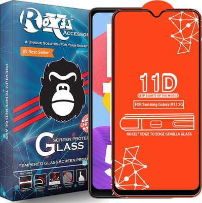 Roxel Edge To Edge Tempered Glass for Samsung Galaxy M13 5G(Pack of 1)