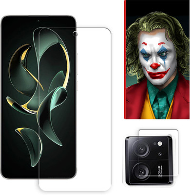 ARBAN Edge To Edge Tempered Glass for Xiaomi Redmi K60 Ultra 5G Tempered Screen Protector | Anti-Scratch | Edge to Edge Full Coverage | 9H Hardness ( 1 FRONT SCREEN GUARD + 1 CAMERA LENS PROTECTOR + 1 FREE BACK EMBOSSED SKIN026 )(Pack of 1)
