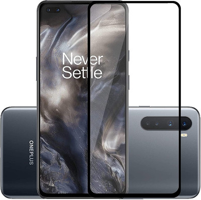 NIMMIKA ENTERPRISES Edge To Edge Tempered Glass for OnePlus Nord(Edge-to-Edge Coverage | 9H Hardness Protection | High-Definition Clarity | Bubble-Free Installation | Shatter-Resistant Technology | Oleophobic Coating | Case-Friendly Design)(Pack of 1)