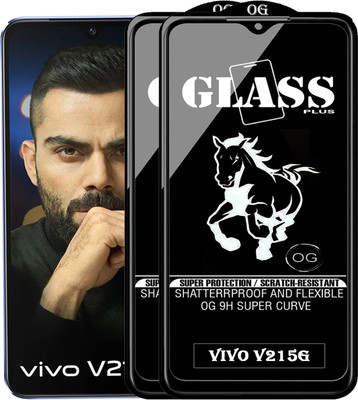 PFOAM Edge To Edge Tempered Glass for VIVO V21 5G(Pack of 2)