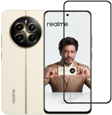 Bodoma Edge To Edge Tempered Glass for Realme P1(Pack of 1)