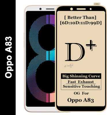 Matte Guard Edge To Edge Tempered Glass for Oppo A83(Pack of 1)