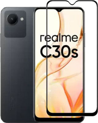 AKSHUD Tempered Glass Guard for realme C30s(Pack of 1)