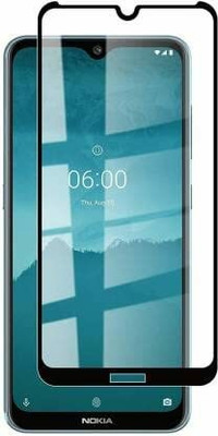 DropFit Edge To Edge Tempered Glass for Nokia C30(Pack of 1)