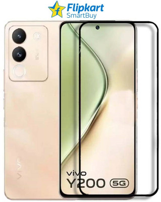 Flipkart SmartBuy Edge To Edge Tempered Glass for vivo Y200 5G, Vivo Y200 5G(Pack of 1)