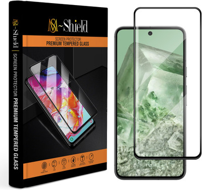 MS-Shield Edge To Edge Tempered Glass for Google Pixel 8(Pack of 1)