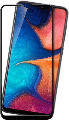 HIE POWER Edge To Edge Tempered Glass for Samsung Galaxy A20s(Premium11D)(Pack of 1)