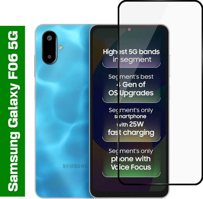 Gorilla Cases Edge To Edge Tempered Glass for SAMSUNG Galaxy F06 5G, Samsung Galaxy F06 5G GORILLA ORIGINAL(Pack of 1)
