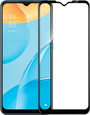 GLOBAL NOMAD Edge To Edge Tempered Glass for Oppo A15, Realme C12, Realme C15, Oppo A15S(Pack of 1)