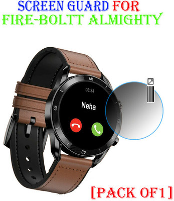 YCHROZE Edge To Edge Tempered Glass for Fire-Boltt Almighty(Pack of 1)