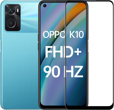 HQ Protection Edge To Edge Tempered Glass for OPPO K10 4G(Pack of 1)