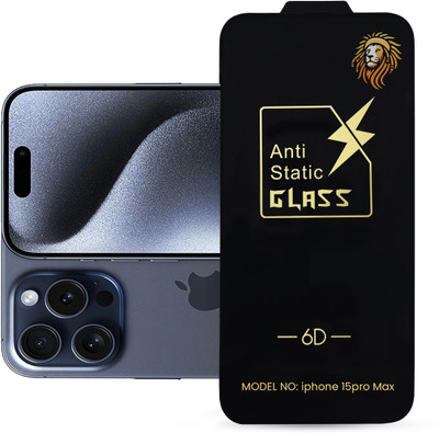 BHIMADA Edge To Edge Tempered Glass for IPHONE_15_PROMAX(Pack of 1)
