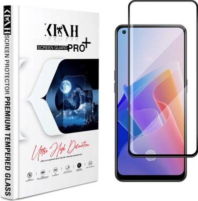 KLAH Edge To Edge Tempered Glass for OPPO F21 Pro 4G(Pack of 1)