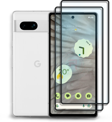 PROACCS Edge To Edge Tempered Glass for GOOGLE PIXEL 7A(Pack of 2)