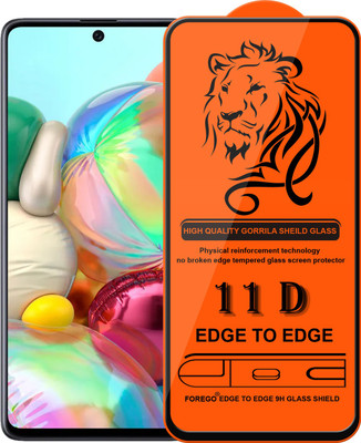 Forego Edge To Edge Tempered Glass for Samsung Galaxy A71,Samsung A81,MI K30,Poco X2(Pack of 1)