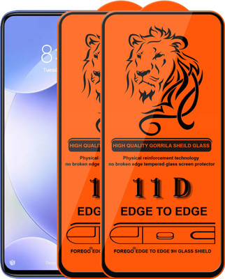 Forego Edge To Edge Tempered Glass for POCO X2(Pack of 2)
