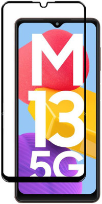 MOBIGENIX Edge To Edge Tempered Glass for Samsung Galaxy M13 5G(Pack of 1)