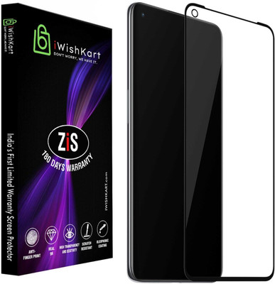 iWishKart Edge To Edge Tempered Glass for Google Pixel 9A 5G, Google Pixel 9A, Zis_pk1, Military grade Edge to Edge Premium gorilla glass with Self Installation Guide - Wet & Dry wipes, Dust Absorber [With Warranty](Pack of 1)