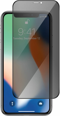 KLAH Edge To Edge Tempered Glass for Apple iPhone X(Pack of 1)