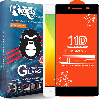 Roxel Edge To Edge Tempered Glass for VIVO Y51L(Pack of 1)