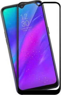 ChutPutMart Edge To Edge Tempered Glass for Realme 3i(Pack of 1)