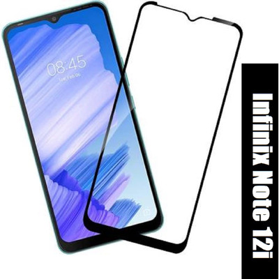 O2MG Edge To Edge Tempered Glass for Infinix Note 12i(Pack of 1)