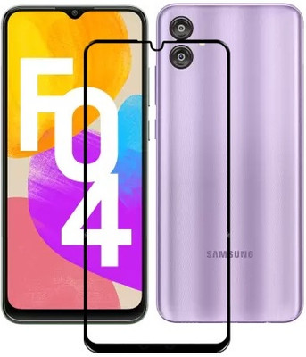 Caseline Edge To Edge Tempered Glass for Samsung Galaxy M04 ,Samsung Galaxy F04 ,Samsung Galaxy A04e(Pack of 1)