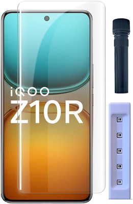 INFINITYWORLD Edge To Edge Tempered Glass for iQOO Z10R 5G(Pack of 1)