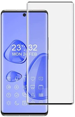 BrewingQ Edge To Edge Tempered Glass for vivo X80(Pack of 2)
