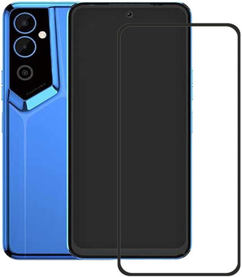 SNMART Edge To Edge Tempered Glass for Tecno Pova 4(Pack of 1)