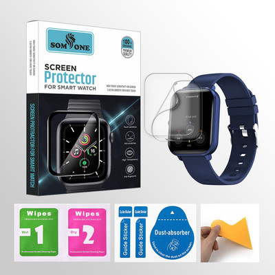 SOMTONE Edge To Edge Tempered Glass for crossbeats Ignite Ngage 1.7 inch Smartwatch 2 PROTECTOR + 2 WIPES + 2 DUST REMOVAL STICKER + 1 WIPER(Pack of 2) SOMTONE Edge To Edge Tempered Glass for crossbeats Ignite Ngage 1.7 inch Smartwatch 2 PROTECTOR + 2 WIPES + 2 DUST REMOVAL STICKER + 1 WIPER(Pack of 2)