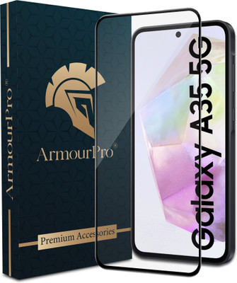 ArmourPro Edge To Edge Tempered Glass for Samsung Galaxy A35 5G, Samsung Galaxy A35, Samsung Galaxy A55 5G, Samsung A55 5G(Pack of 1)