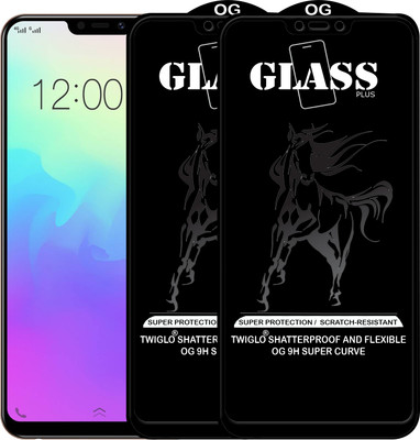 TWIGLO Edge To Edge Tempered Glass for VIVO Y83 PRO(Pack of 2)