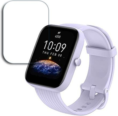 MUTAALI Edge To Edge Screen Guard for Amazfit Bip 3 1.69 inch Smartwatch(Pack of 1)