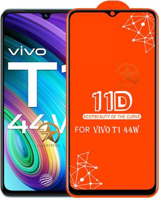 SEVEN7STAR Edge To Edge Tempered Glass for VIVO T1 44W(Pack of 1)