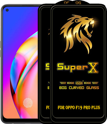 PFOAM Edge To Edge Tempered Glass for OPPO F19 PRO PLUS(Pack of 2)