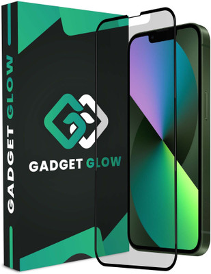 Gadget Glow Edge To Edge Tempered Glass for Apple iPhone 13, Apple iPhone 13 Pro, Apple iPhone 14, Matte Finish OG Glass(Pack of 1)